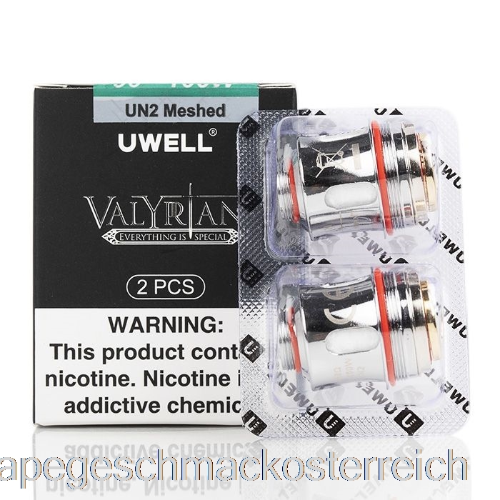 Uwell Valyrian Ersatzspulen 0,18 Ohm Mesh-Spulen Vape-Geschmack